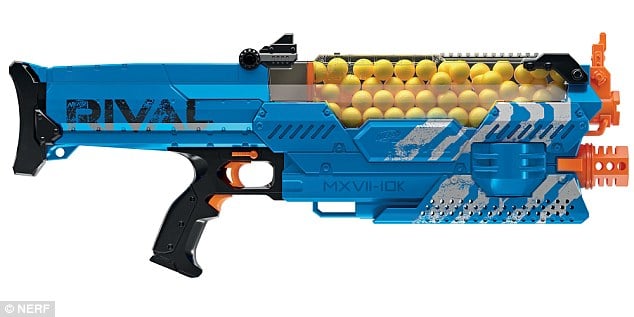 Nerf Rival Nemesis MXII-10K Bleu