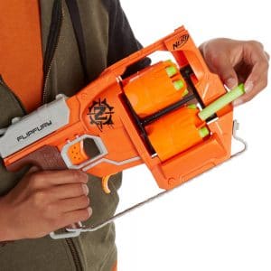 Test Nerf Zombie Strike Flipfury