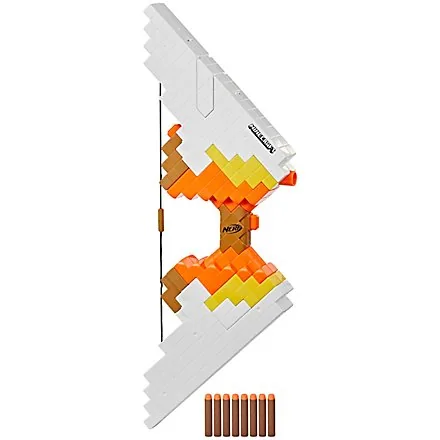 Arc motorisé Nerf Minecraft Sabrewing F4733 avec chargeur de huit fléchettes Elite